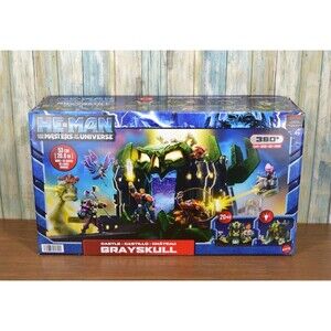 He-Man Castle Grayskull Playset MOTU Netflix 20+ Sounds Lights 360 Play NIB